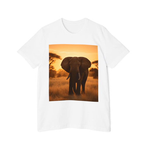 Majestic Elephant Embrace - USA-Made Unisex Short-Sleeve Jersey T-Shirt Majestic Elephant Embrace - USA-Made Unisex Short-Sleeve Jersey T-Shirt