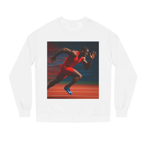 Victory Run Sprint - Unisex Crew Neck Sweatshirt
