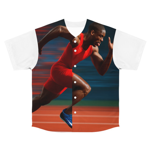 Victory Run Sprint - Men's Baseball Jersey (AOP)