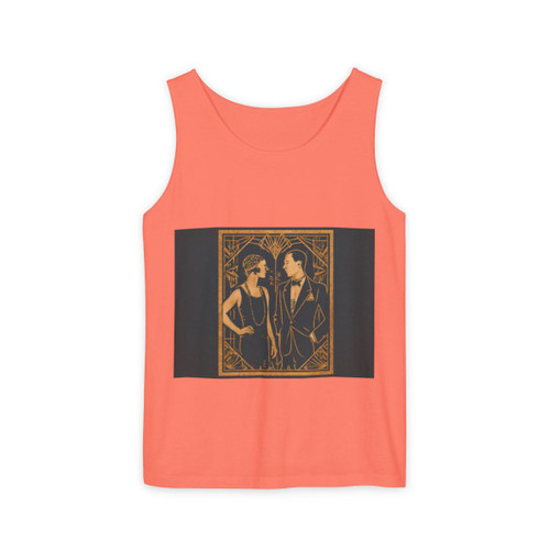 Gatsby Glamour Nights - Unisex Garment-Dyed Tank Top