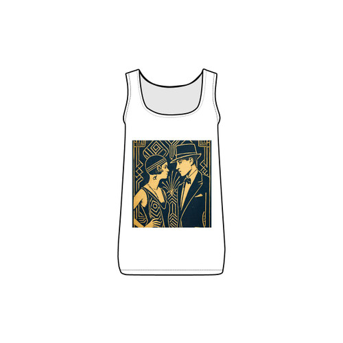 Gatsby Glamour Nights - Women's Baby Rib Tank