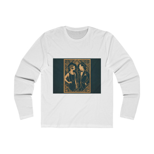 Gatsby Glamour Nights - Men's Long Sleeve Crew Tee