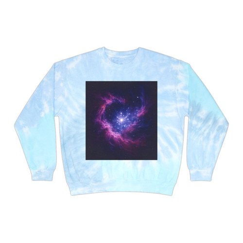 Celestial Harmony Voyage - Unisex Tie-Dye Sweatshirt Celestial Harmony Voyage - Unisex Tie-Dye Sweatshirt