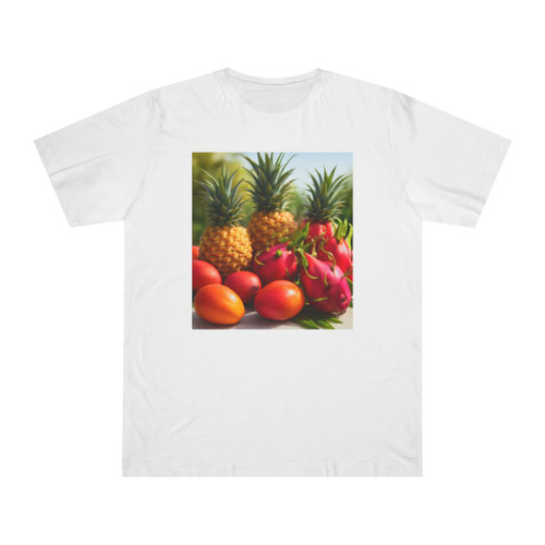Tropical Fruit Fiesta - Unisex Deluxe T-shirt 