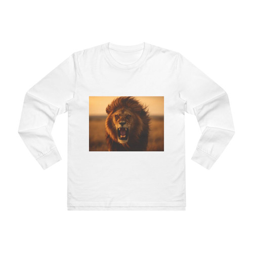 Majestic Lion Roar - Men’s Base Longsleeve Tee 