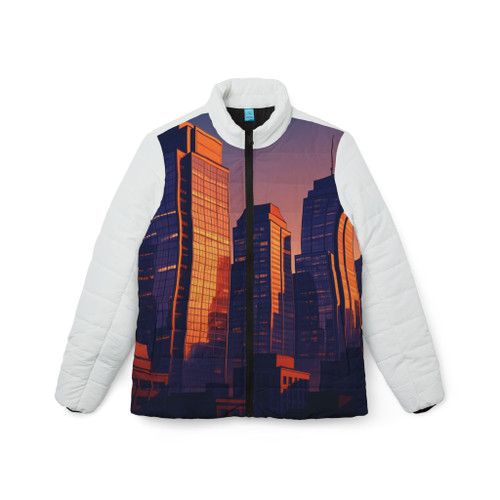 Urban Skyline - Women’s Puffer Jacket (AOP) Urban Skyline - Women’s Puffer Jacket (AOP)