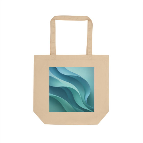 Ethereal Wave Flow - Eco Tote Bag