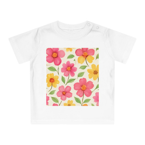 Whimsical Garden Blooms - Baby T-Shirt