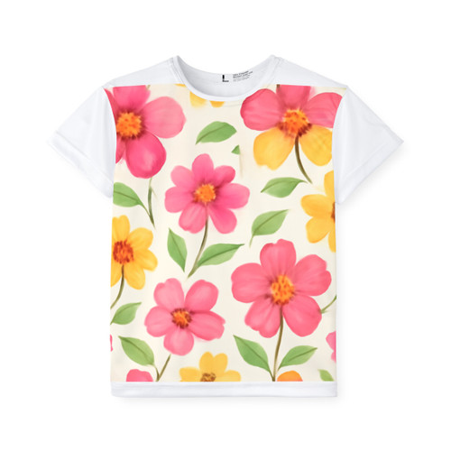 Whimsical Garden Blooms - Kids Sports Jersey (AOP)