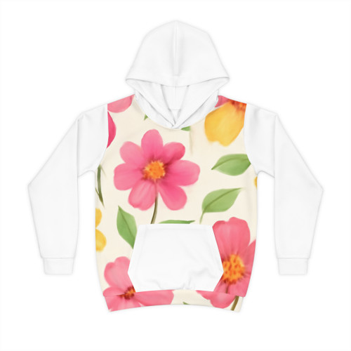 Whimsical Garden Blooms - Children's Hoodie (AOP)