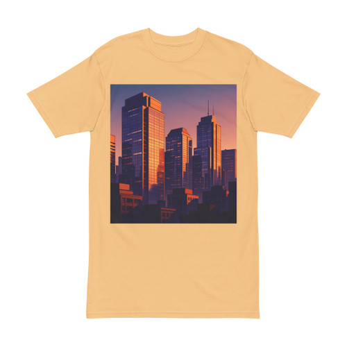 Urban Skyline - Men's Heavyweight Tee