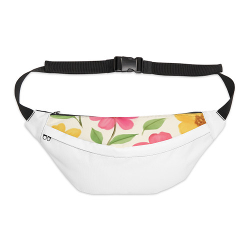 Whimsical Garden Blooms - Large Fanny Pack