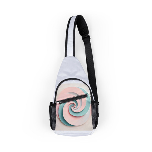 Celestial Spiral Harmony - Chest Bag (AOP)