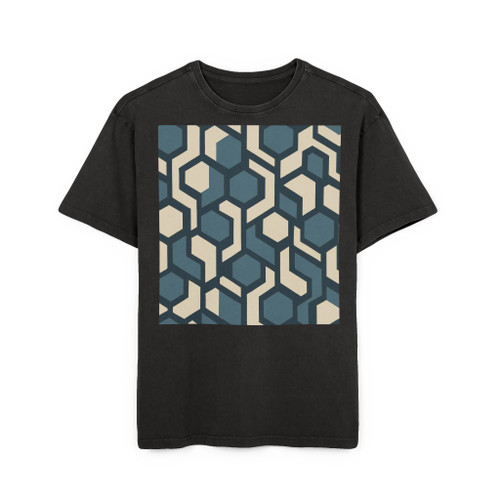 Modular Nexus - Men's Acid Washed Heavy Oversize Tee