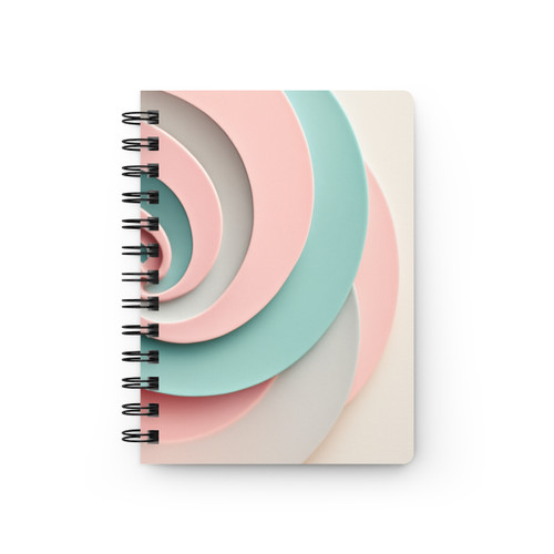 Celestial Spiral Harmony - Spiral Bound Journal