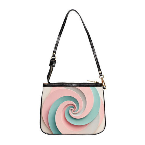 Celestial Spiral Harmony - Small Shoulder Bag