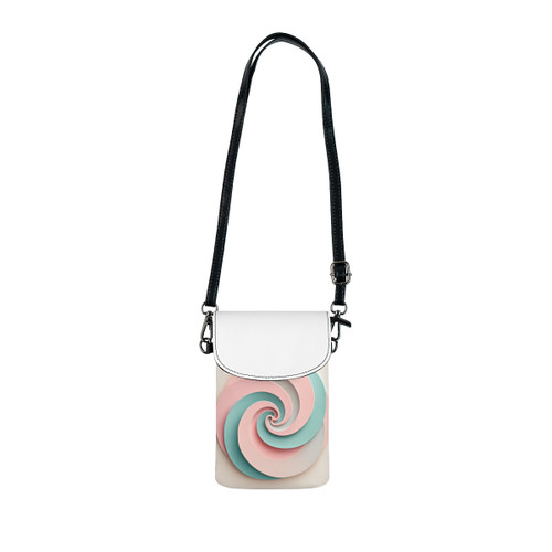 Celestial Spiral Harmony - Small Cell Phone Wallet