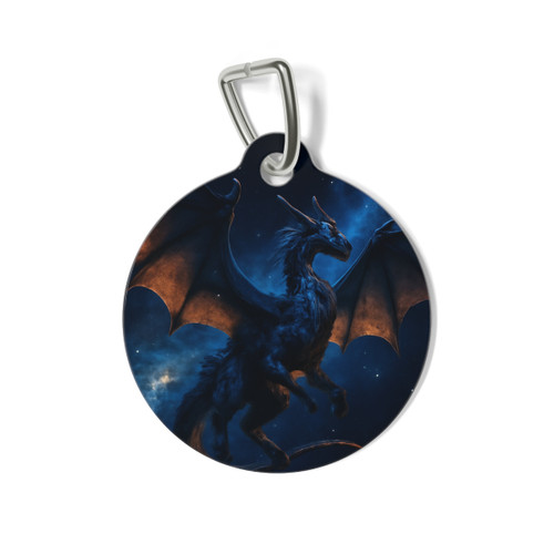 Celestial Flame Wyrm - Pet Tag