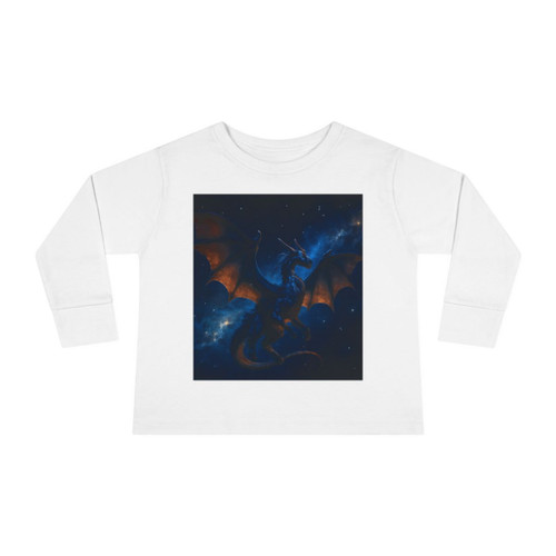Celestial Flame Wyrm - Toddler Long Sleeve Tee