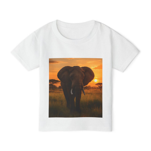 Gentle Giant Elephant - Heavy Cotton™ Toddler T-shirt