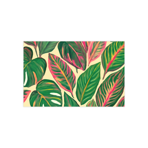 Tropical Leaf Symphony - Business Cards, 100pcs