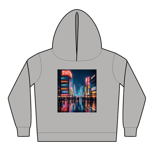 Tokyo Neon Nights - Toddler Pullover Fleece Hoodies Tokyo Neon Nights - Toddler Pullover Fleece Hoodies
