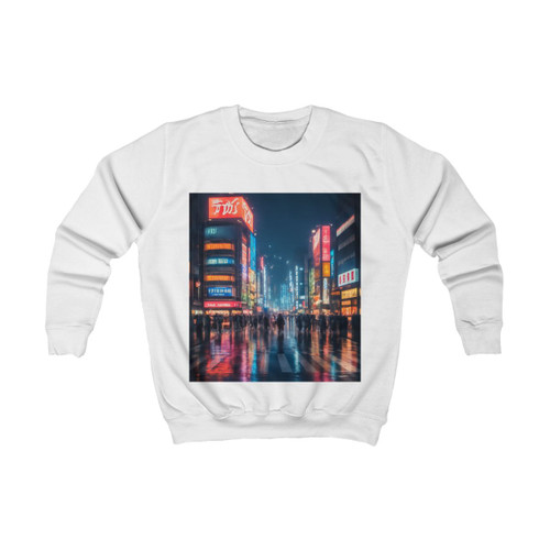 Tokyo Neon Nights - Kids Sweatshirt