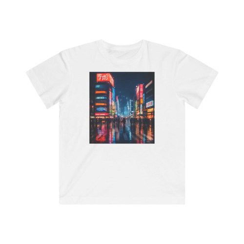Tokyo Neon Nights - Kids Fine Jersey Tee