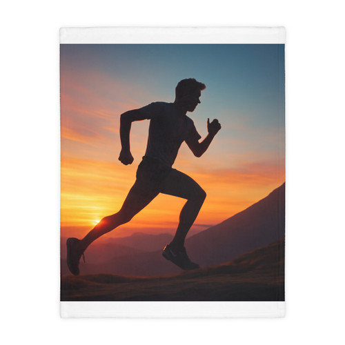 Endurance Challenge Spirit - Velveteen Microfiber Blanket (Two-sided print)