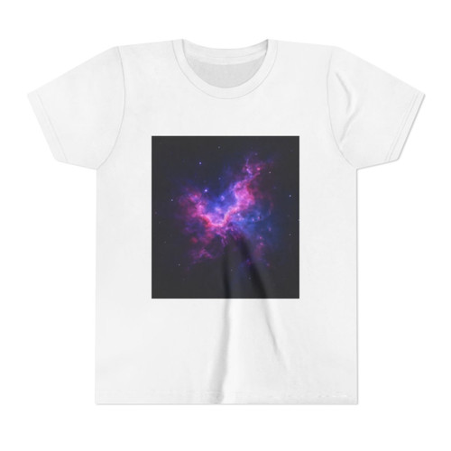 Ethereal Nebula Whispers - Youth Short Sleeve Tee