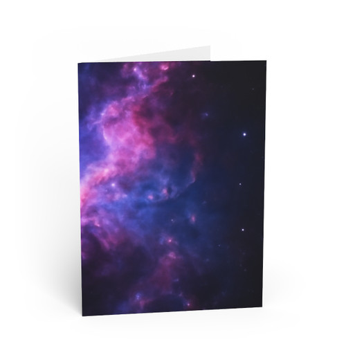 Ethereal Nebula Whispers - Greeting Cards