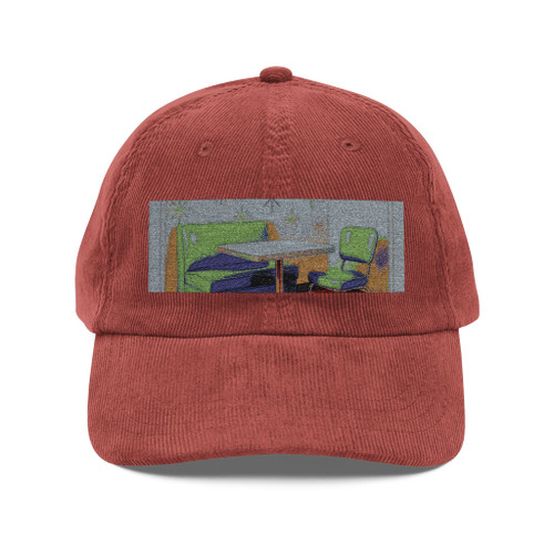 Atomic Age Lounge - Vintage Corduroy Cap (Embroidery)