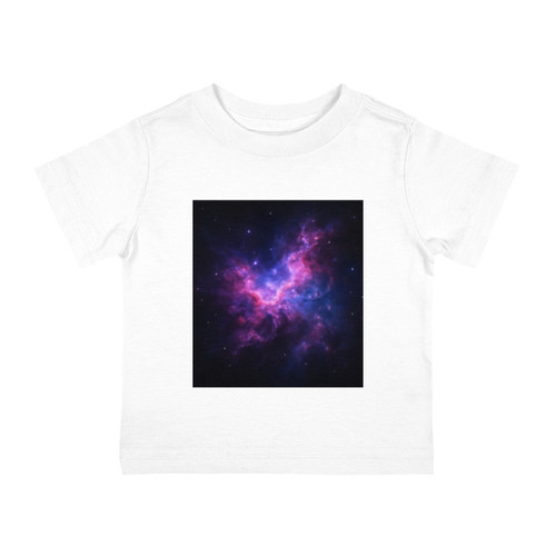 Ethereal Nebula Whispers - Infant Cotton Jersey Tee
