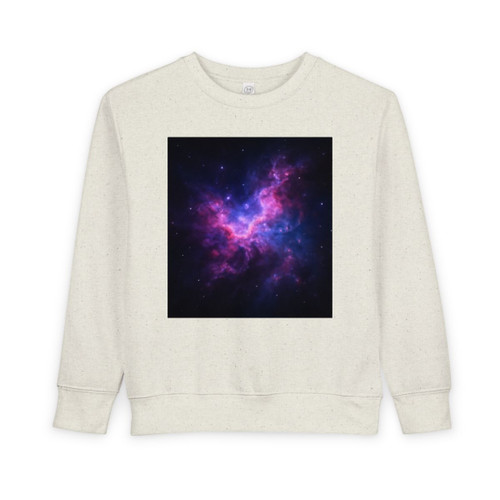 Ethereal Nebula Whispers - Toddler Sweatshirt