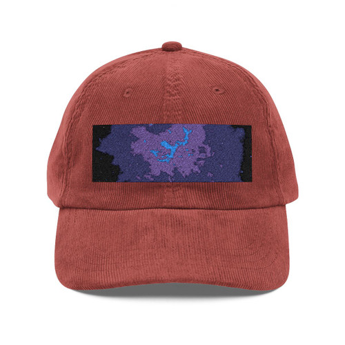 Ethereal Nebula Whispers - Vintage Corduroy Cap (Embroidery)