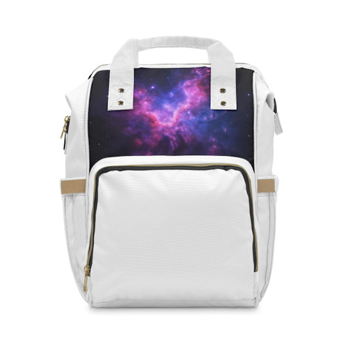 Ethereal Nebula Whispers - Multifunctional Diaper Backpack Ethereal Nebula Whispers - Multifunctional Diaper Backpack