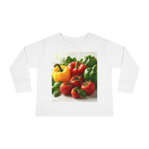 Harvest Bounty Medley - Toddler Long Sleeve Tee
