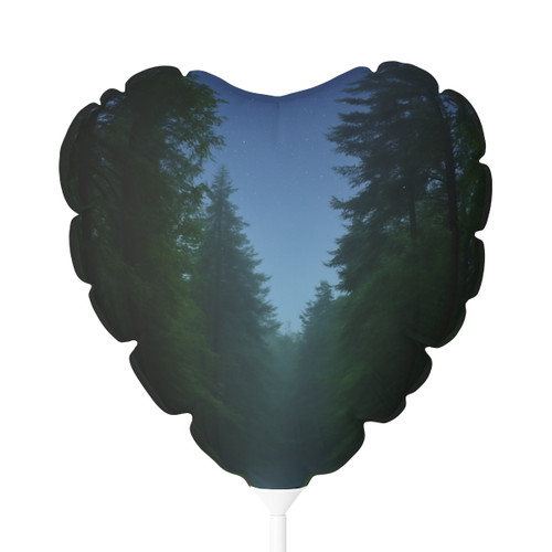Twilight Forest Whisper - Balloon (Round and Heart-shaped), 11"
