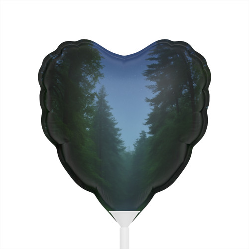 Twilight Forest Whisper - Balloons (Round and Heart-shaped), 6"