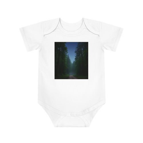Twilight Forest Whisper - Baby Short Sleeve Bodysuit