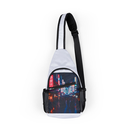 Tokyo Neon Vibes - Chest Bag (AOP)