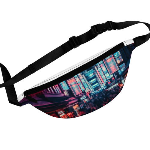 Tokyo Neon Vibes - Fanny Pack