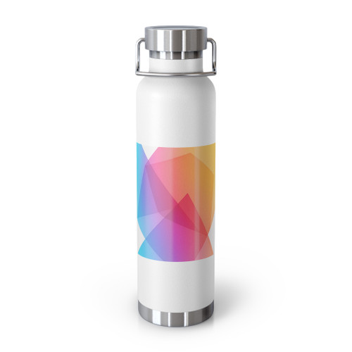Prismatic Interlace - Copper Vacuum Insulated Bottle, 22oz