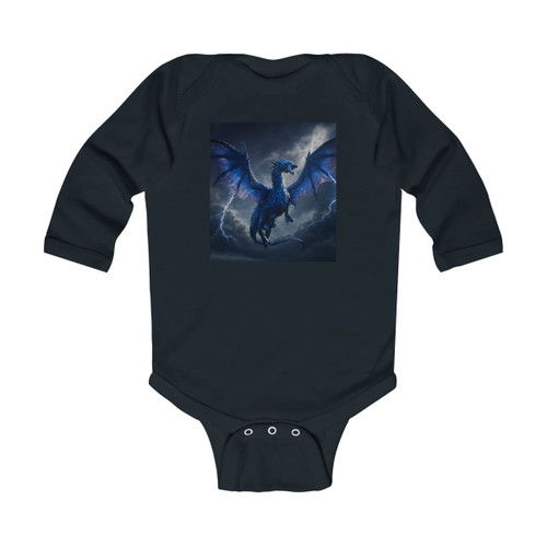 Celestial Storm Wyrm - Infant Long Sleeve Bodysuit