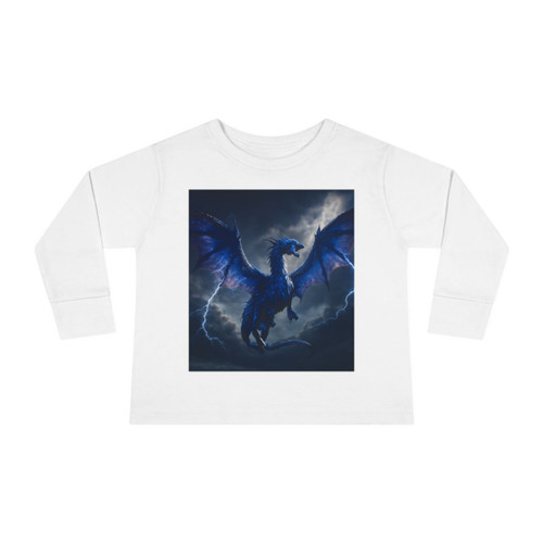 Celestial Storm Wyrm - Toddler Long Sleeve Tee