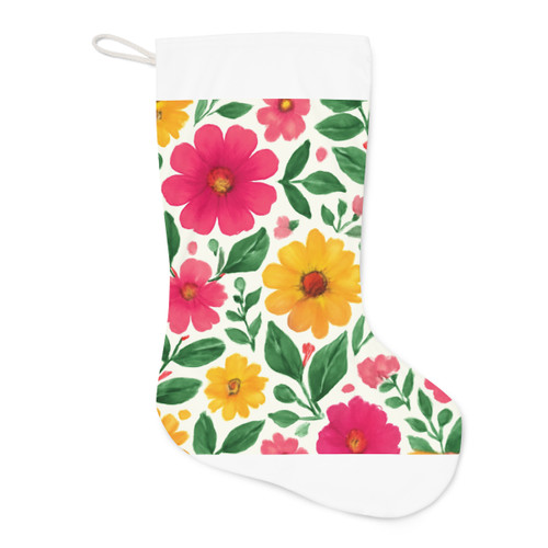 Whimsical Garden Escape - Santa Stocking