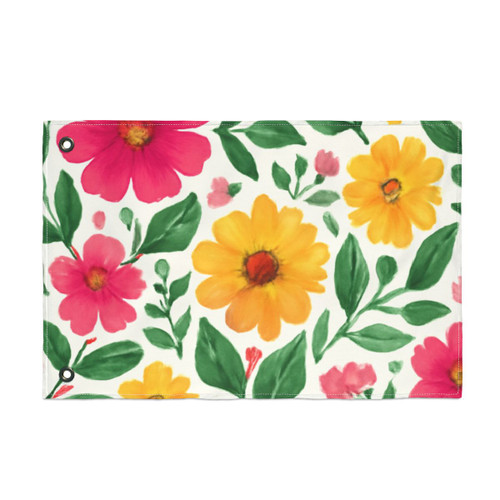 Whimsical Garden Escape - Double Sided Flag