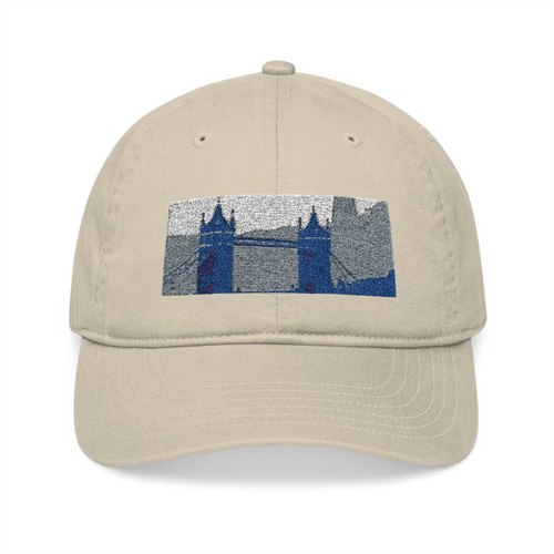 London Foggy Dawn - Organic Baseball Cap (Embroidery)