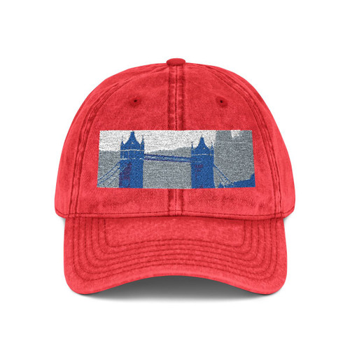 London Foggy Dawn - Vintage Cap (Embroidery)