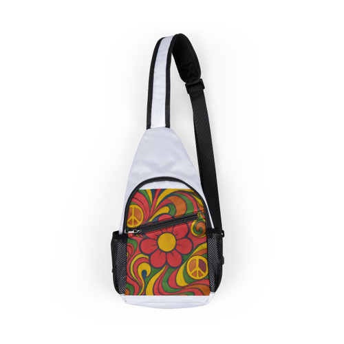 Groovy Flower Power - Chest Bag (AOP)